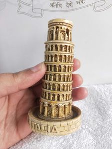 Vintage Tower of Pisa Statue from Italy