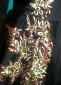 Party Dress coffee brown( 34size)