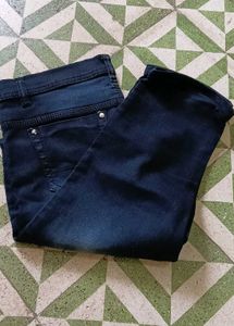 Dark Blue Denim Jeans