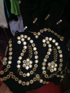 Black Embroidery Kurti