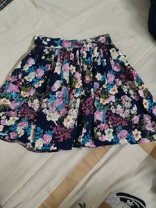 Floral Print Skirt
