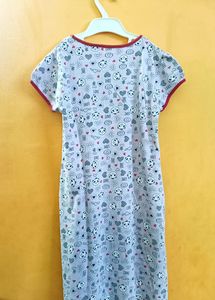 Printed Round Neck Nightdress | 8-10yrs | DJ &amp; C