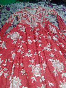 Beautiful Red gown Frock