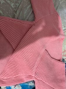 Beautiful Pink Cross Sweaters