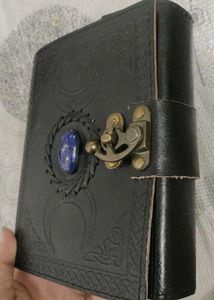 Vintage Leather Journal With Lock