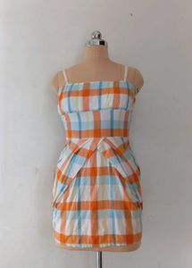 Plaid Mini Dress