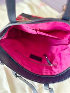 Ivory Tag Tartan print / Plaid Tote bag