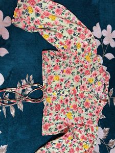 Floral Crop Top