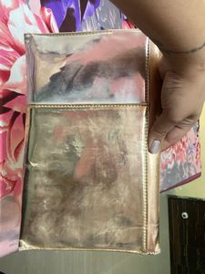 Chrome Metallic Colours Party Wear Clutch