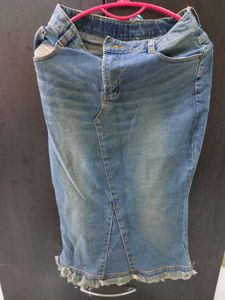 Y2k Denim Skirt
