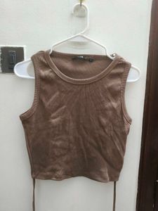 Sleeveless Crop Top From Nuon By Westside