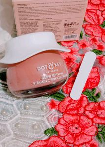 🪄Magical Glow Reviving Pink Clay Mask💫Dot &amp; Key