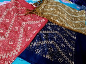 Set of 3 Vintage Scarves