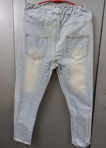 Printed Denim Jeans