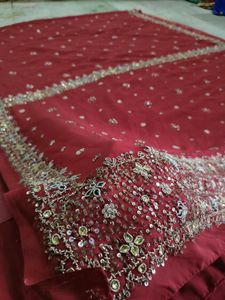 Zardozi Sareee Heavy Saree Need Dry Clean 🫧