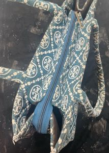 Blue Box Tote Bag