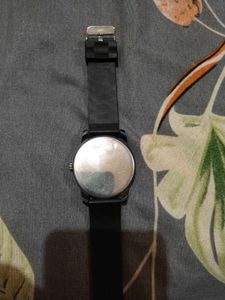 Stylish Black Wristwatch