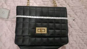 Chic Black Crossbody Sling Bag