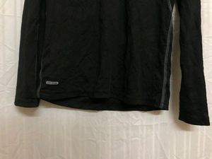 5 star Black Long Sleeve T Shirt