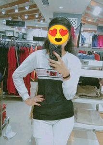 Color Block Long Sleeve Top