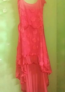Pink Floral Dress