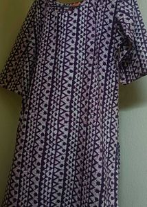 Women Daily Wear Straight Kurta