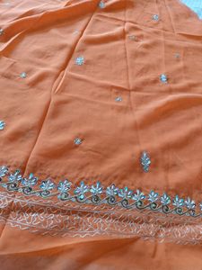 Unstiched Lahenga Choli Fabric With Dupatta