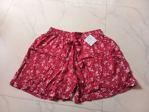 Floral Print Shorts