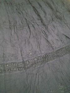 Elegant Black Tiered Skirt