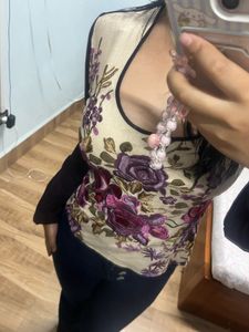 Vintage Flower Top