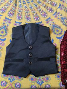 Sparkly Red &amp; Black Boys Blazer
