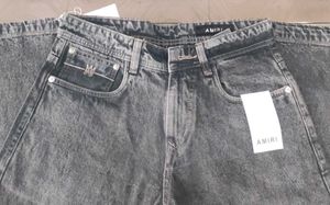Amiri Gray Denim Jeans