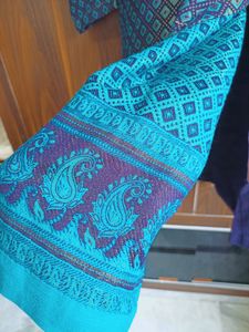 Kashmiri  Blue Suit