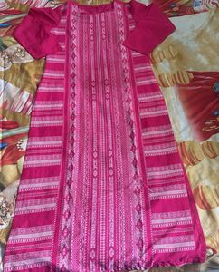 Pink Ethnic Kurta Dress