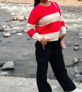 Striped Pullover Sweater