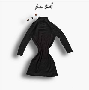 H&amp;M Black Midi Dress &amp; Black Dres$ Combo