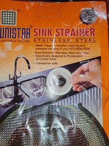 Steel Sink Strainer