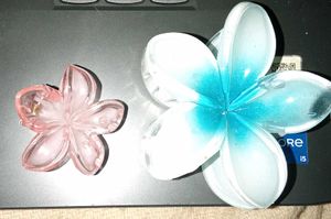 Floral Flower Hair Clips (2)