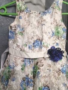 Floral Girls Party Dress