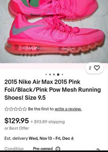OG NIKE AIRMAX UNISEX RUNNING/Sports SHOES