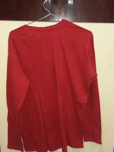 Red Long Sleeve T-Shirt
