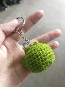 Crochet Cute 🐸 Keychain.