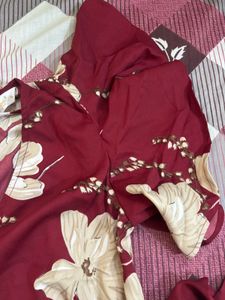 Floral Print Two-Piece Set