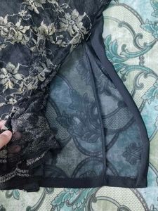 Lace Sleeve Sheer Top