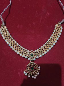 Elegant Necklace Set gold plated