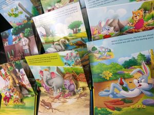 📚10 Books 3D Miss And Chief Moral Stories Pop Up 3d Books