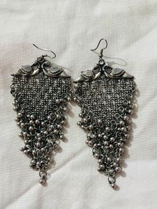 Peacock Dangle Earrings