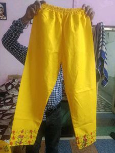 Yellow Floral Kurta