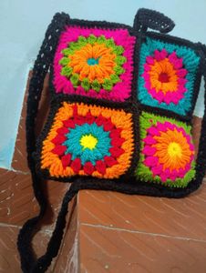 Crochet Sling Bag