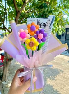 Air Dry Clay Flower Bouquet